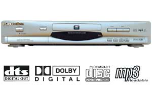 Black Diamond MP-3000 DVD Player